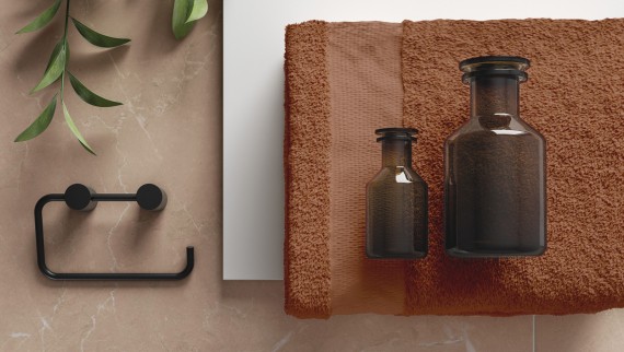 Bathroom trend: Brown colour scheme