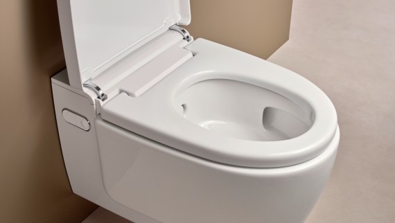Geberit AquaClean Mera with odour extraction unit Geberit AquaClean Mera with odour extraction unit