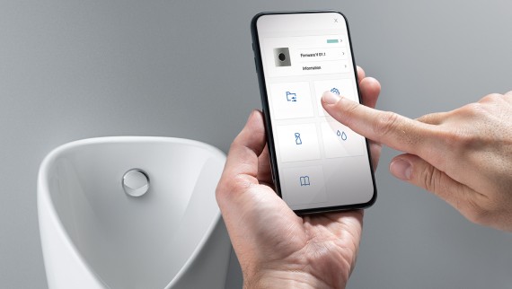 Application Geberit Control Application Geberit Control