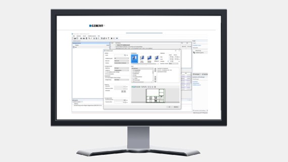 Capture d’écran de Geberit ProPlanner Capture d’écran de Geberit ProPlanner