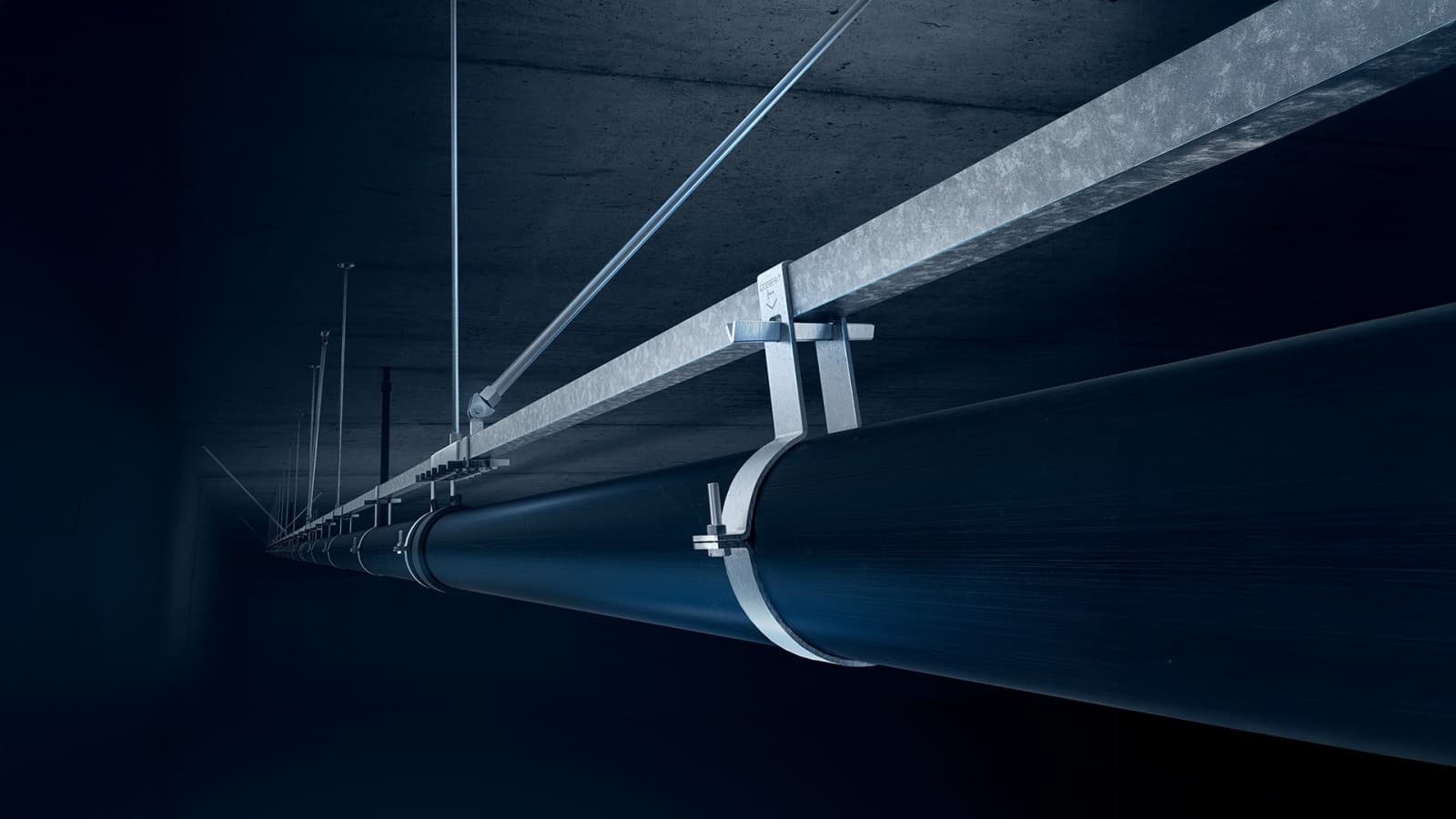 The Geberit Pluvia support set increases safety and stability The Geberit Pluvia support set increases safety and stability