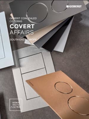 Covert affairs - Geberit concealed cisterns (South East Europe - BGR, CYP, MLT) Covert affairs - Geberit concealed cisterns (South East Europe - BGR, CYP, MLT)