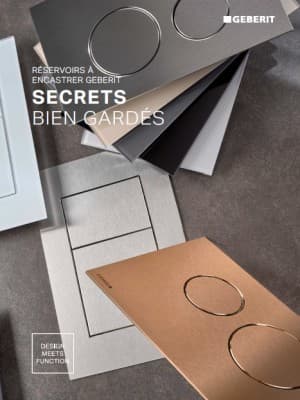 Reservoires à encaster Geberit - secrets bien gardés Reservoires à encaster Geberit - secrets bien gardés