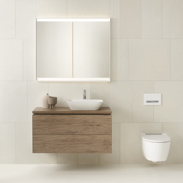 Washbasin cabinet with two drawers Washbasin cabinet with two drawers