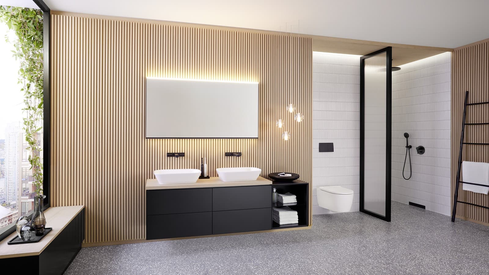 Geberit ONE Badserie mit Option Plus Spiegel Geberit ONE Badserie mit Option Plus Spiegel