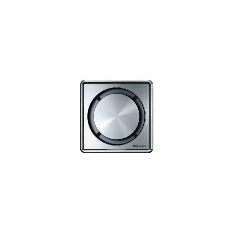 The design cover for Geberit CleanPoint in a round version The design cover for Geberit CleanPoint in a round version