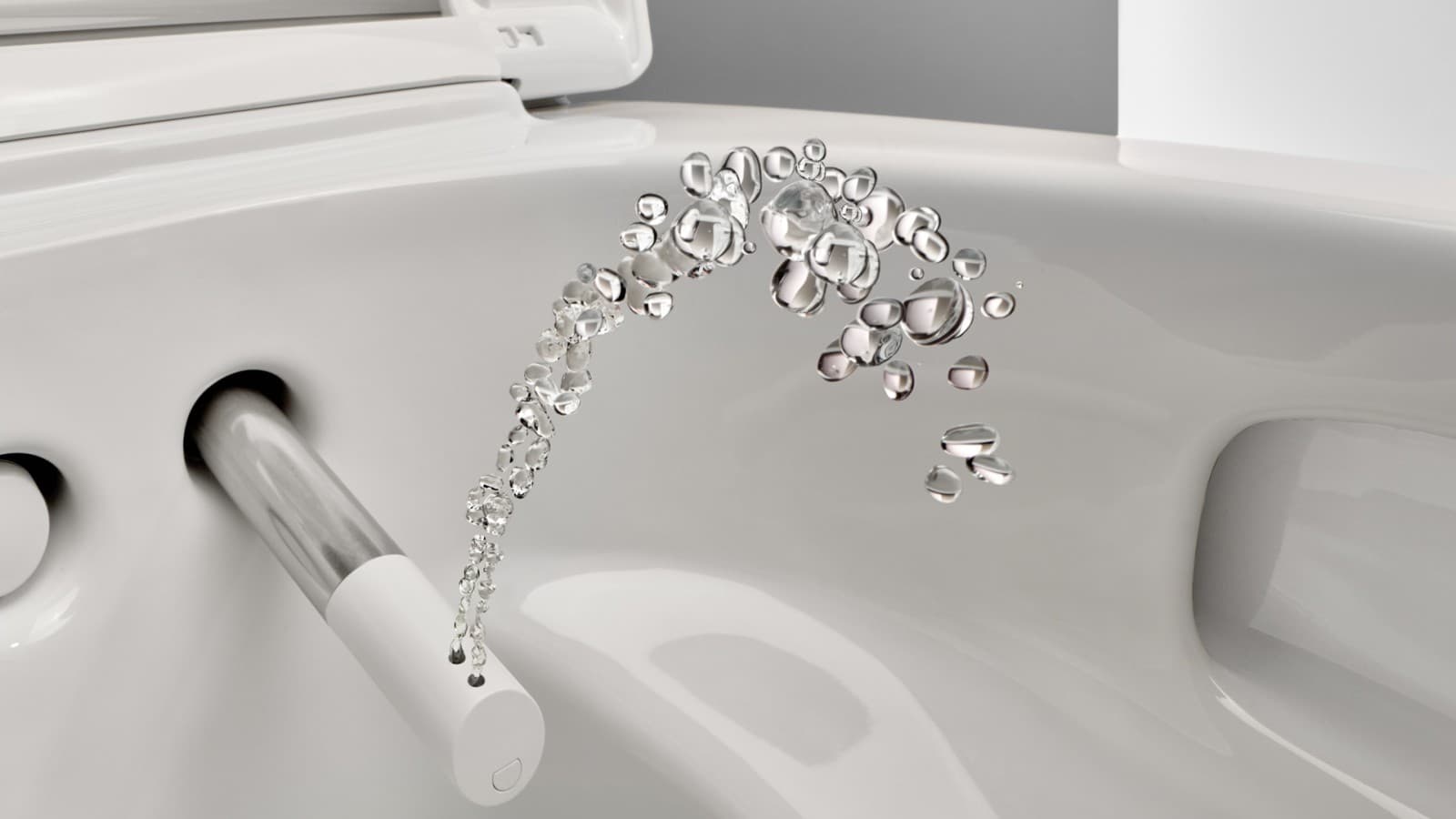 Geberit AquaClean shower toilet with WhirlSpray Geberit AquaClean shower toilet with WhirlSpray