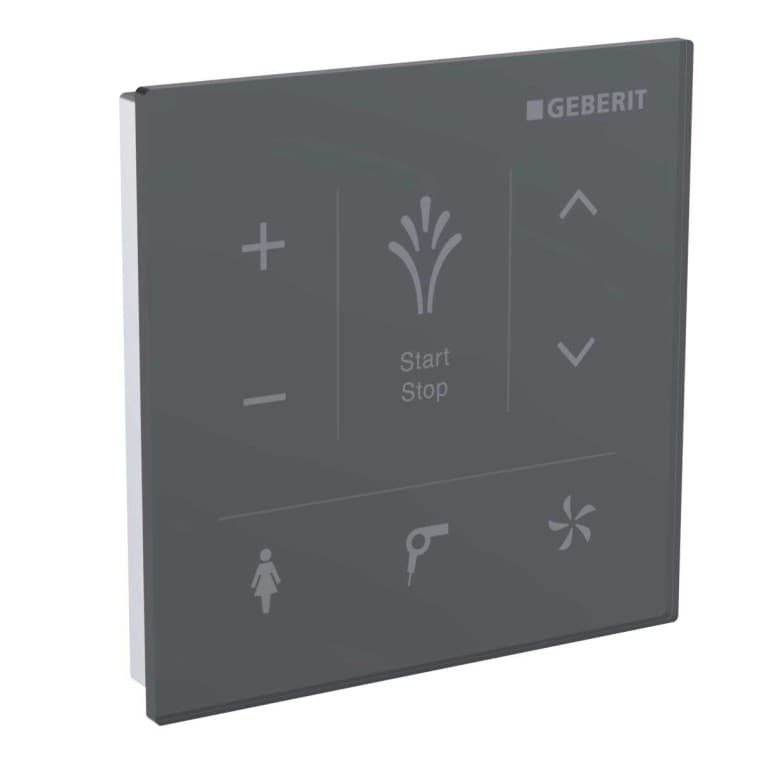 Wall-mounted control panel in black for the AquaClean Mera shower toilet Wall-mounted control panel in black for the AquaClean Mera shower toilet