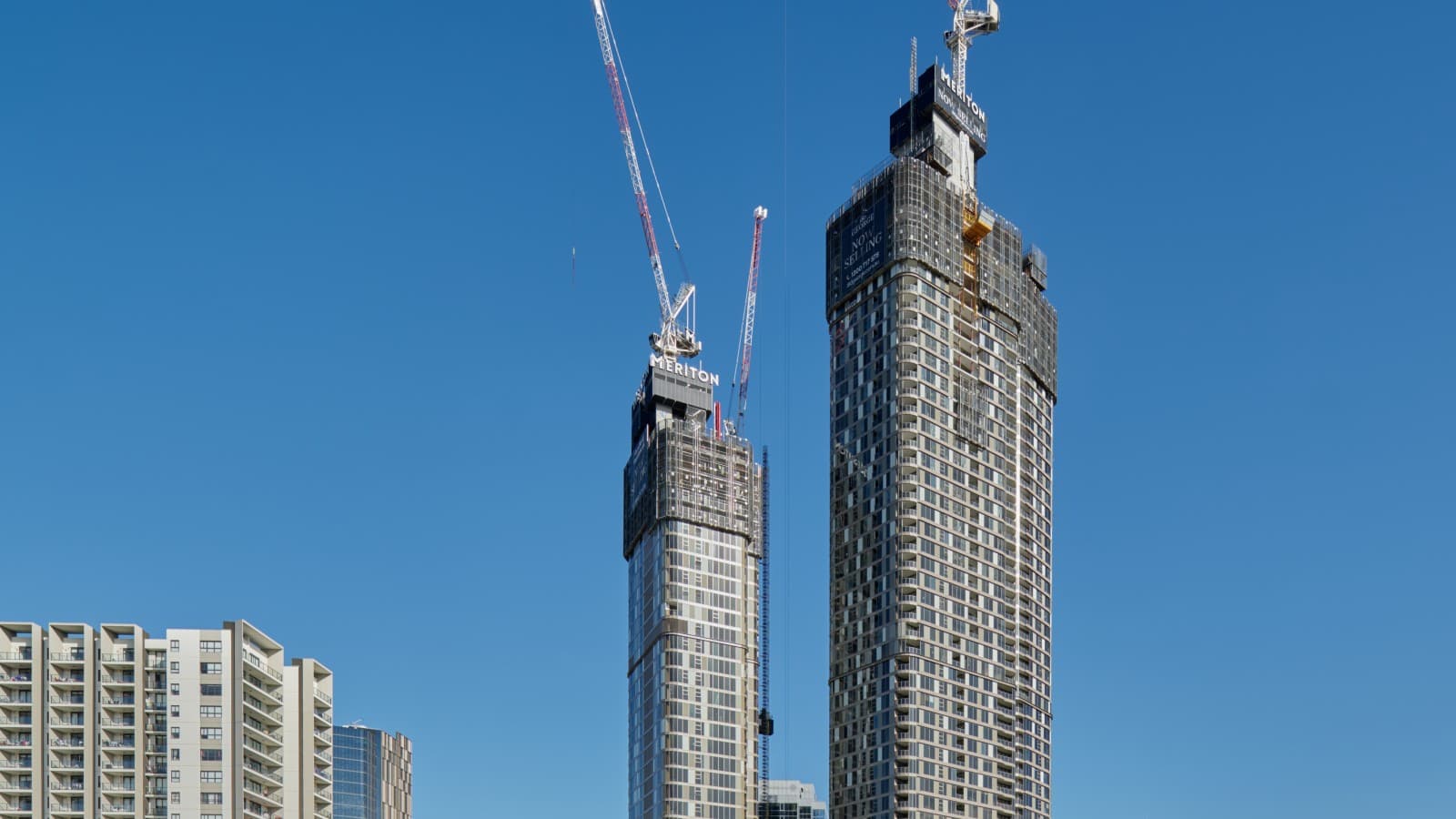 The two 180 George Towers herald the densification of the Sydney conurbation (© Michael Curwood & Adam Powell) The two 180 George Towers herald the densification of the Sydney conurbation (© Michael Curwood & Adam Powell)